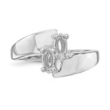 14k White Gold Family Jewelry Ring Mounting - XM-C7B518A4-8984