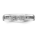 14k White Gold Family Jewelry Ring Mounting - XM-C81E12E8-7735