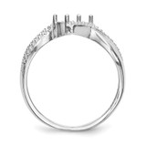 14k White Gold Family Jewelry Ring Mounting - XM-EAF6D3F9-6378