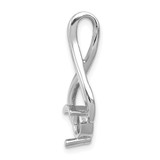 14k White Gold Fancy 5mm Diamond Slide Mtg - XS-9F933E9C-2765
