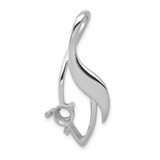 14k White Gold Fancy 5mm Diamond Slide Mtg - XS-B00ED7FC-9612