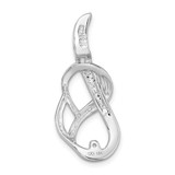 14k White Gold Fancy Diamond Slide Peg Mtg - XS-1EED7501-8530