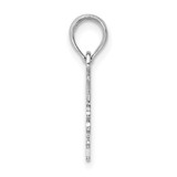 14k White Gold FIREFIGHTER'S DAUGHTER Charm