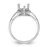14k White Gold Gemstone Ring Mounting - Y4-D59ABBF8-1130