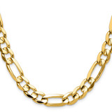 14k 10.0mm Concave Open Figaro Chain - LF-0066964C-7791