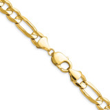 14k 10.0mm Concave Open Figaro Chain - LF-274EEBA7-7699