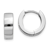 14K White Gold Hinged Hoop Earrings - TM-6039D282-6536