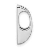 14k White Gold Holds 6mm Stone, Slide Mounting - XS-776FCDCE-3084