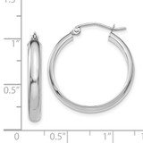 14k White Gold Hoop Earrings - TF-9A6661C2-1378