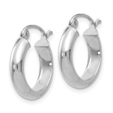 14k White Gold Hoop Earrings - TF-FC8B7126-7235