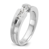 14k White Gold IBGoodman Men's Diamond Ring Mounting - B6-6A13D5A4-2351