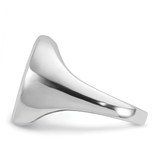 14k White Gold IBGoodman Men's Oval Onyx Complete Ring - B8-F5509B84-3576