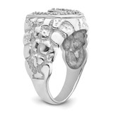 14k White Gold Men's Band Mounting - Y7-F461DCEF-8138