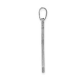 14k White Gold Passion Cross Pendant - XK-F3578949-8872