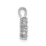 14k White Gold Pearl Pendant Mounting - XP-0EB0428D-5191