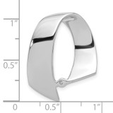 14k White Gold Peg Set Slide Mounting - XS-3DD185D7-1577