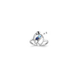 14k White Gold Polished 2-Stone Mothers Ring Mounting - XM-421E9181-9499