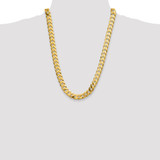 14k 12.0mm Flat Beveled Curb Chain - FB-F1130023-3760
