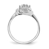 14k White Gold Polished 4-Stone Mothers Ring Mounting - XM-BD05351C-9142