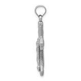 14K White Gold Reversible Crucifix Pendant - D3-ED882D43-4031