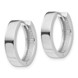 14k White Gold Round Hinged Earrings - TM-06227E93-1431