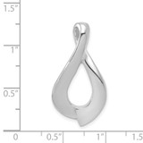 14k White Gold Slide - SL-69B734D5-3322