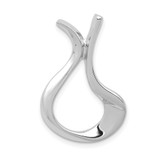 14k White Gold Slide - SL-DF49274C-4547