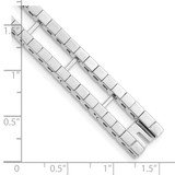 14k White Gold Tennis Jacket Blank - X8-83F255EE-7499