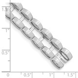 14k White Gold Tennis Jacket Blank - X8-E43C1314-7874