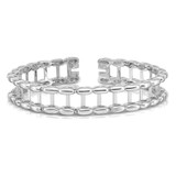 14k White Gold Tennis Jacket Blank (Per Inch) - X8-BCE57469-8449