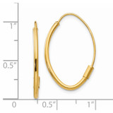 14k Wire Threader Earrings