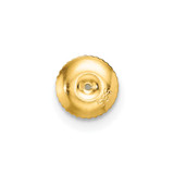 14k Yellow Gold 2 ctw Certified Lab Grown Diamond VS+ F+ Round 4 Prong Heavy Wt. Screwback Stud Earrings