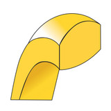 14k Yellow Gold 4mm Standard Weight Comfort Fit Wedding Band Size 9.5