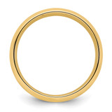 14k Yellow Gold 5mm Standard Weight Comfort Fit Wedding Band Size 6