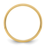 14k Yellow Gold 7mm Lightweight Comfort Fit Wedding Band Size 12.5