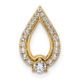 14k Yellow Gold Diamond Pendant - PM-9B85CDFD-5439
