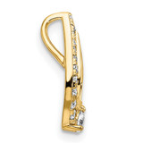 14k Yellow Gold Diamond Pendant - PM-9B85CDFD-5439