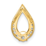 14k Yellow Gold Diamond Pendant - PM-9B85CDFD-5439