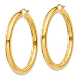 14k Yellow Polished 5mm Lightweight Hoop Earrings - T9-0964C2FD-9720