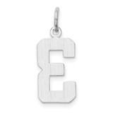 14kw  Medium Polished Number 3 Charm