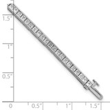 14kw 6 carat Lab Grown Diamond VS/SI+ G+ Princess Tennis Bracelet