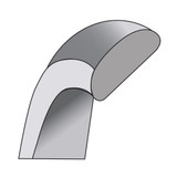 14KW 8mm European Comfort Fit Band Size 8