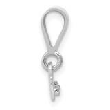 14kw Medium Polished Top Charm