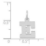 14KW Small Block Letter E Initial Charm