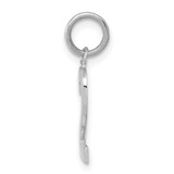 14kw Small Polished Number 2 Charm