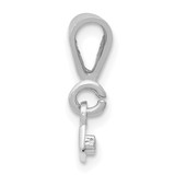 14kw Small Polished Top Charm