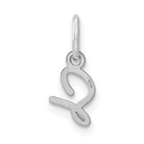 14KW Upper case Letter S Initial Charm