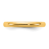 14KY 2.5mm LTW Comfort Fit Band Size 6