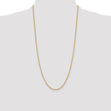 14ky 2.5mm Semi-Solid Rope Chain - BC-163F46D8-5683