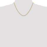 14ky 2.5mm Semi-Solid Rope Chain - BC-B6DC343B-1430